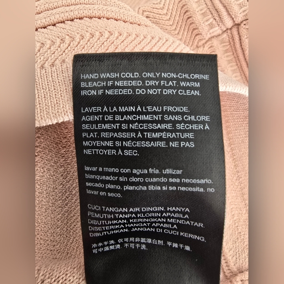 NEW- Bebe Women's Crochet Tube Midi Dress - Picture 5 of 7